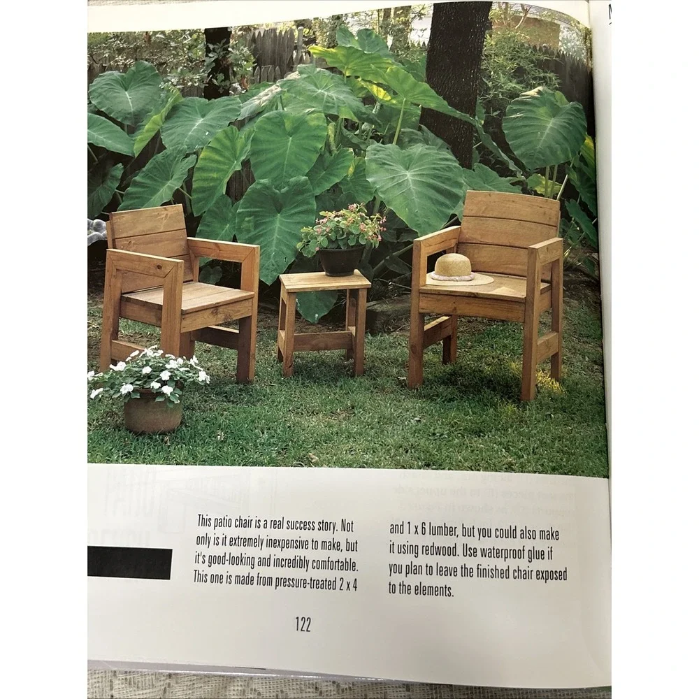 2 Furniture‎ And 2X4 Building HandPainting Books Projects Crafts Instructions
